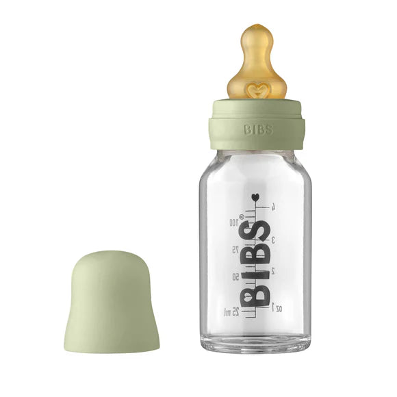 BIBS Glass Baby Bottle 110ml