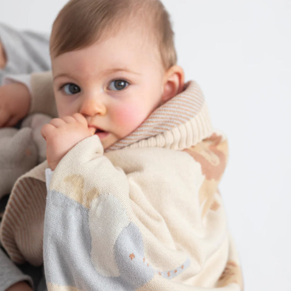 Living Textiles Jacquard Blanket - Wild Safari