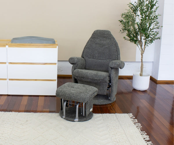 Vogue Feeding Chair - Boucle Grey