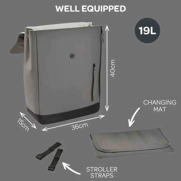 Beaba Oslo Changing Backpack - Clay