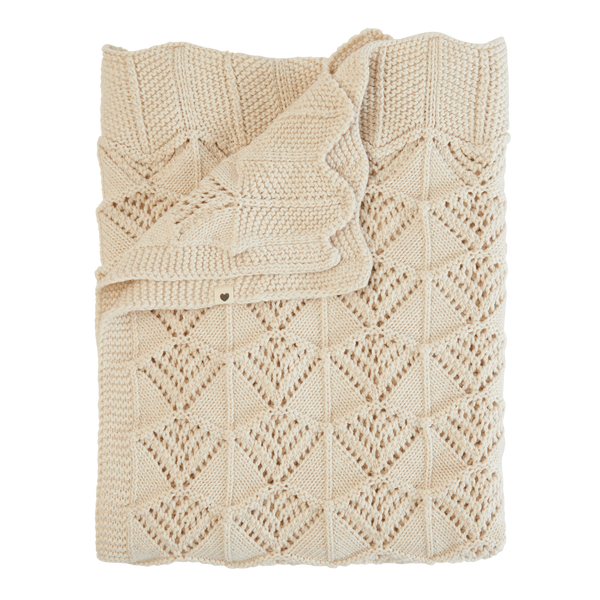 BIBS Knitted Blanket - Wavy