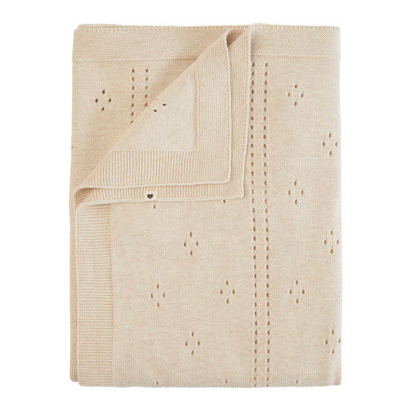BIBS Knitted Blanket - Pointelle