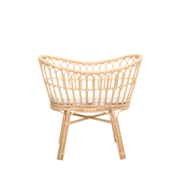 BabyRest Olive Rattan Bassinet & Stand - Ex Display