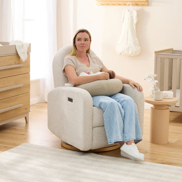 iL Tutto Maya Electric Recliner Glider Nursery Chair - Warm Beige