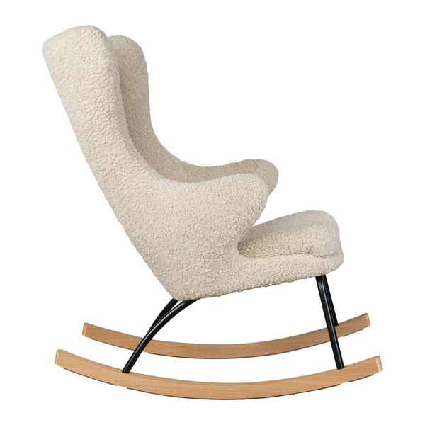 Quax Deluxe Rocking Chair - Textured Sheep