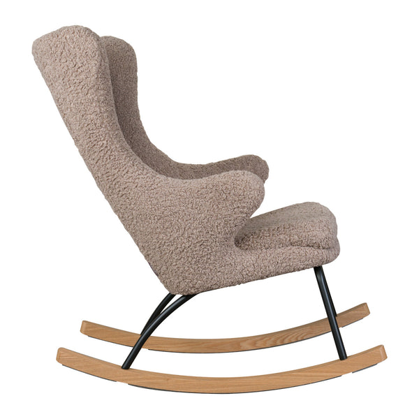 Quax Deluxe Rocking Chair - Textured Stone