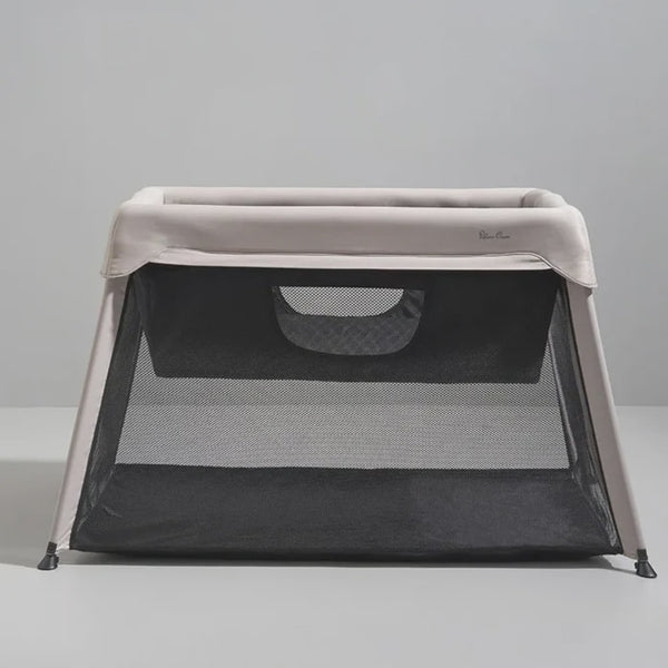 Silver Cross Slumber Travel Cot - Stone