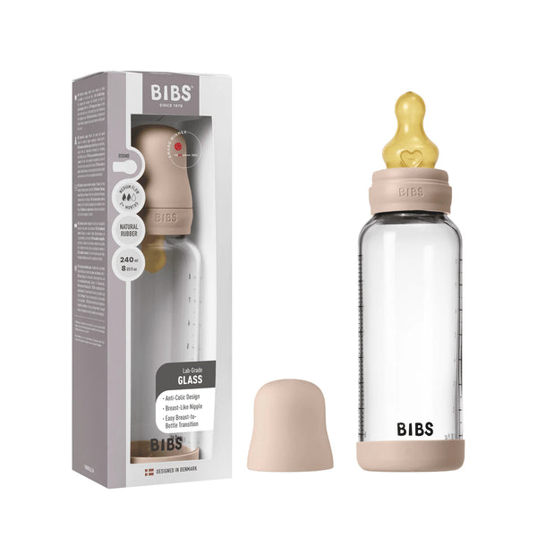 BIBS Baby Bottle Glass 240mL