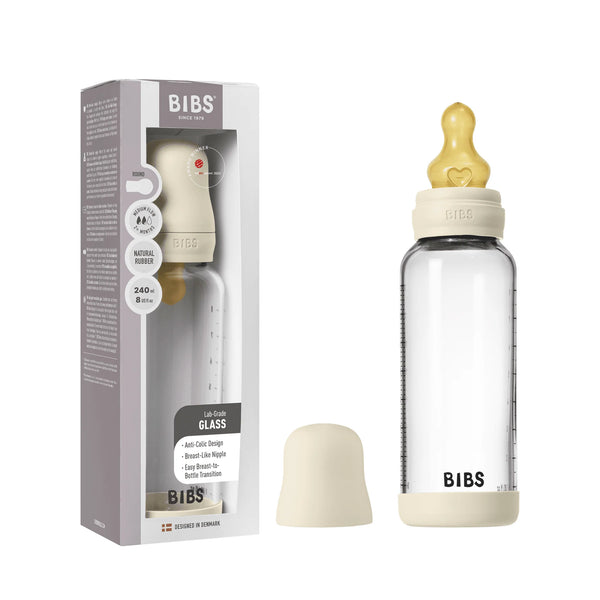 BIBS Baby Bottle Glass 240mL