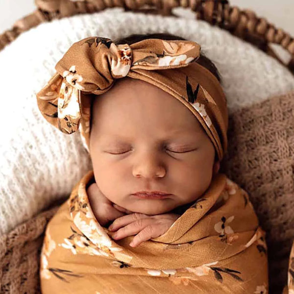 Snuggle Hunny Topknot - Patterned