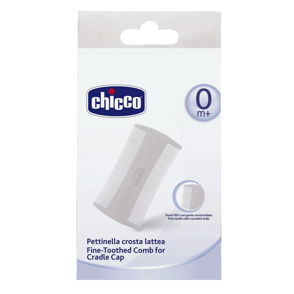 Chicco Fine Tooth Comb for Cradle Cap Baby Junction