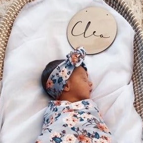 Snuggle Hunny Topknot - Patterned