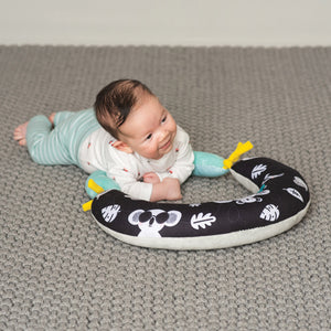 TAF Toys 2 in 1 Tummy Time Pillow