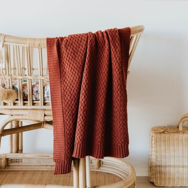 Snuggle Hunny Knitted Baby Blanket