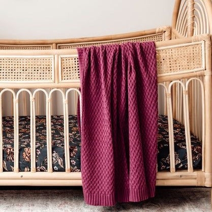 Snuggle Hunny Knitted Baby Blanket