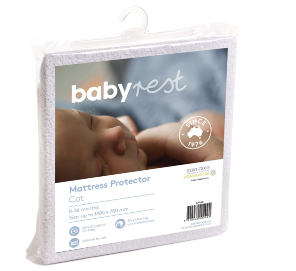 Babyrest Mattress Protector Euro Cot 1400 x 700 Baby Junction