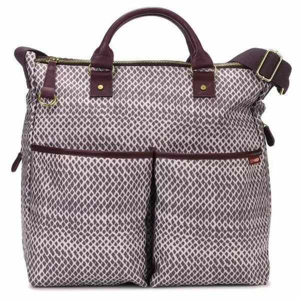 Skip Hop Duo Special Edition Diaper Bag - Plum Sketch