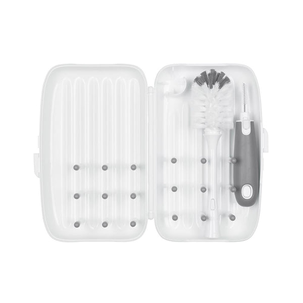 Oxo Tot On-The-Go Drying Rack & Bottle Brush