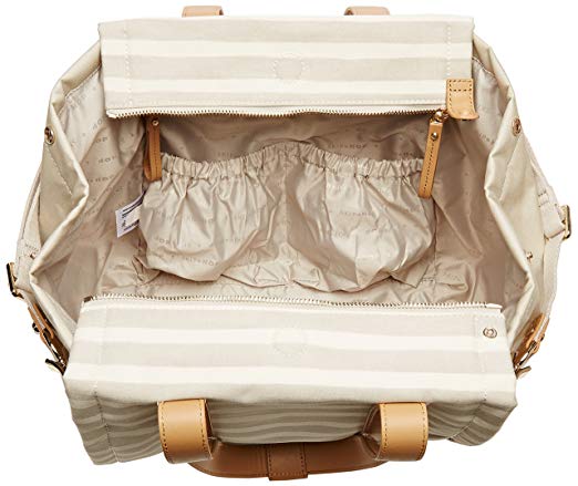 Skip Hop Highline Tote Oyster Stripe