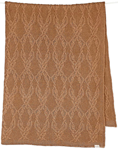 Toshi Organic Blanket Bowie Walnut