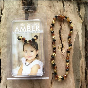Little Smiles Baltic Amber Necklace Assorted