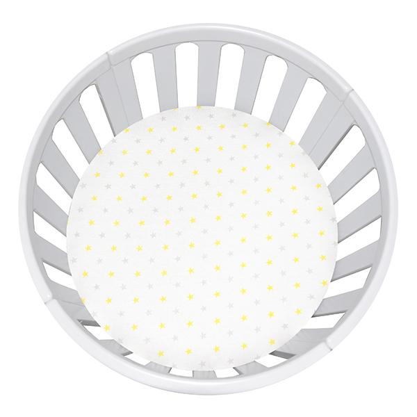 Little Turtle Baby Circle Basinette Sheet