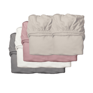 Leander Organic Cot Sheets (2 Fitted Sheets)