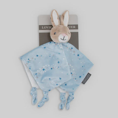 The Little Linen Co Lovie Comforter - Starlight Bunny