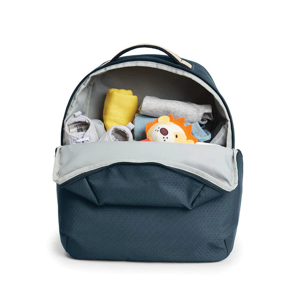 Skip Hop Go Envi Eco Friendly Nappy Backpack - Blue Grey Hex