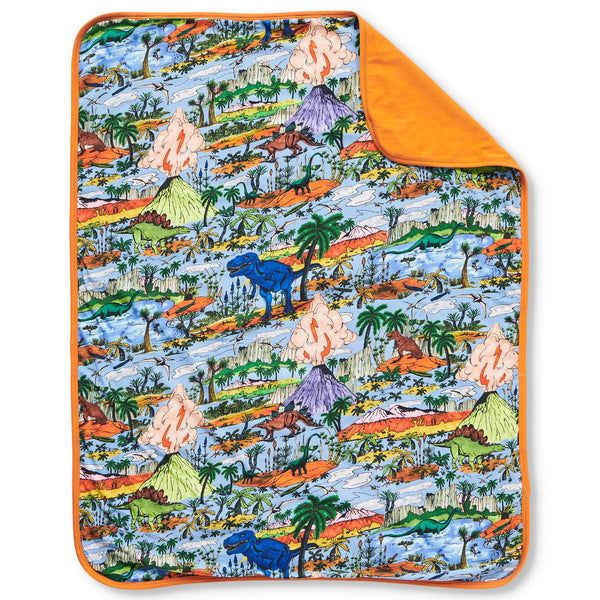 Kip & Co Jurassic Organic Snuggle Blanket