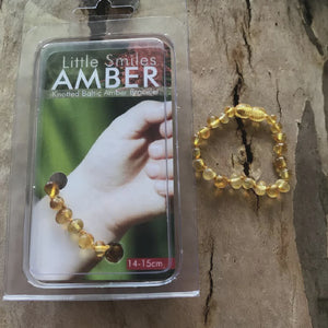 Little Smiles Baltic Amber Bracelet/Anklet Assorted