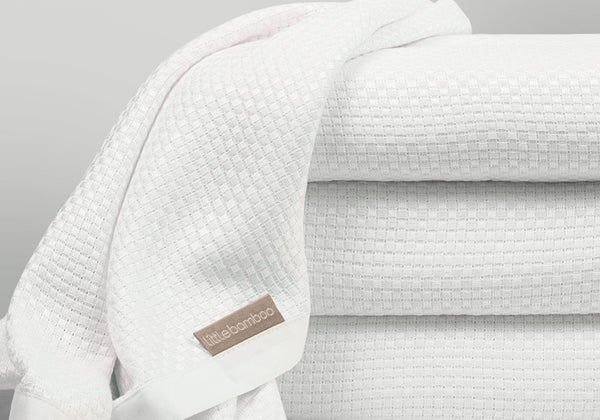Little Bamboo Heirloom Cot Blanket