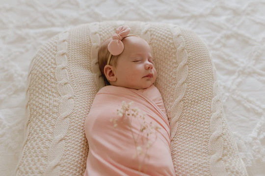 Luna's Treasures Jersey Baby Bow Headband