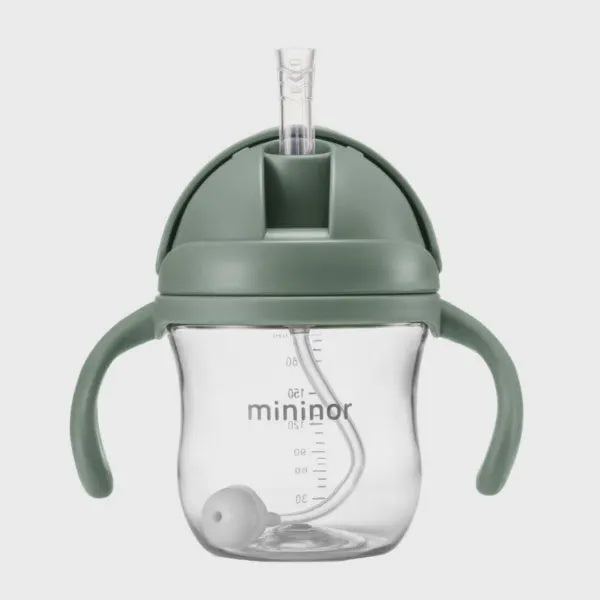 Mininor Straw Bottle – Willow Green