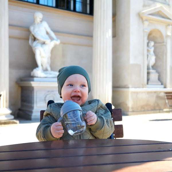 Mininor Straw Bottle – Nordic Sky Blue