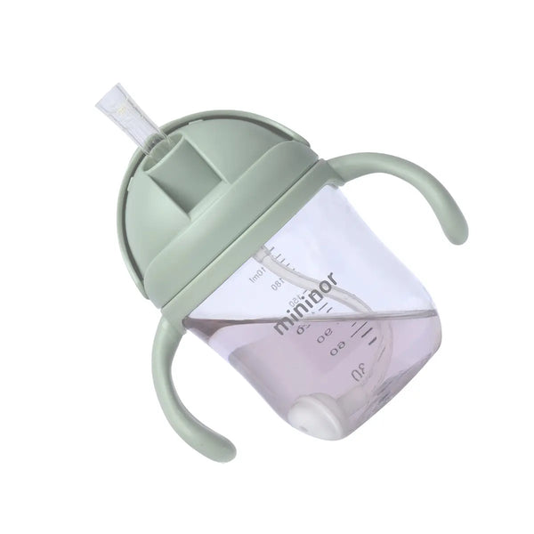 Mininor Straw Bottle – Willow Green