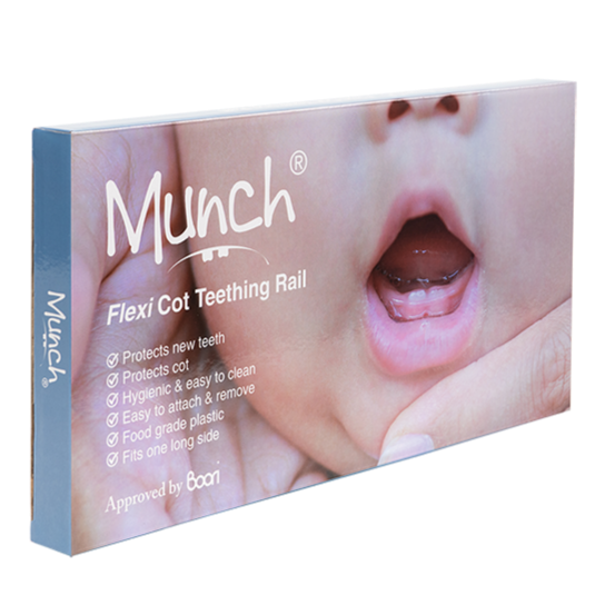 Munch Cot Teether Rail Clear