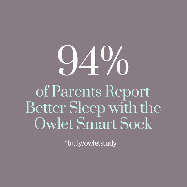 Owlet Smart Sock 3 Baby Monitor - Dusty Rose