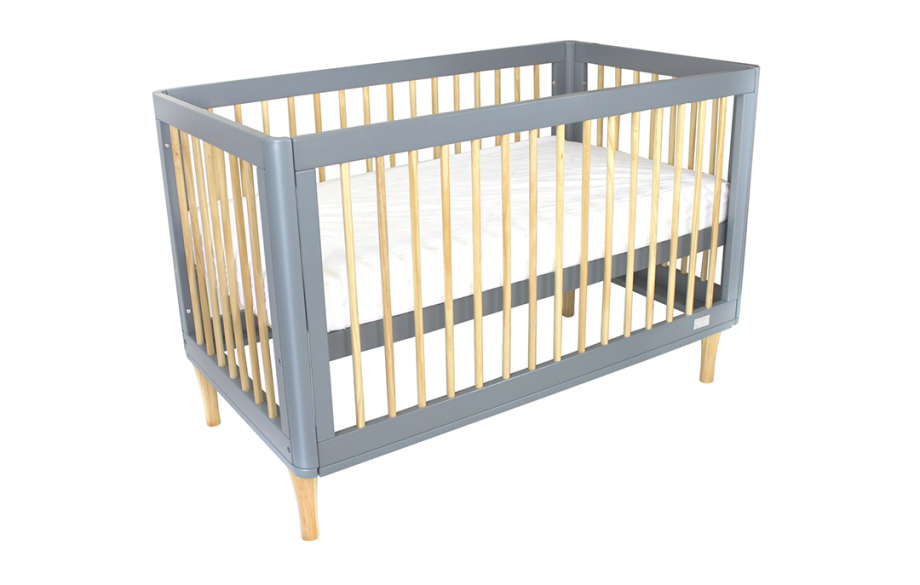 Babyhood Riya Cot Grey Ex Display