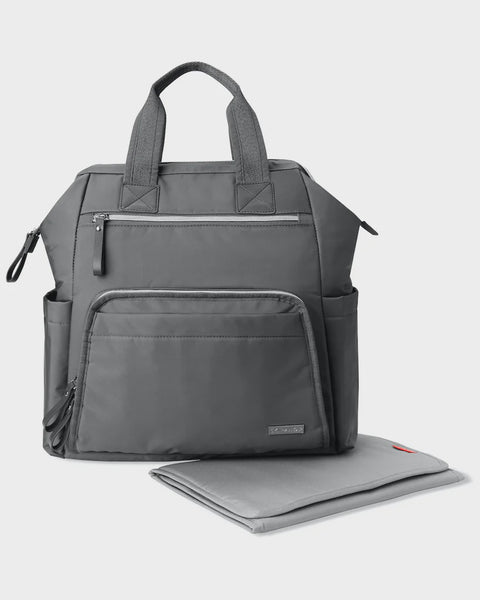 Skip Hop Main Frame Wide Open Backpack - Charcoal