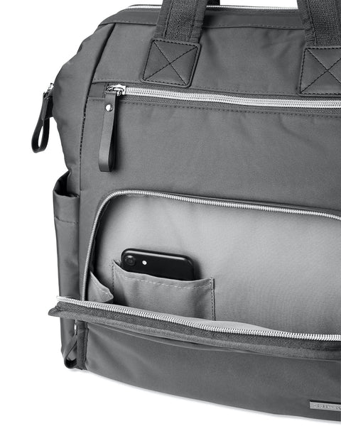 Skip Hop Main Frame Wide Open Backpack - Charcoal