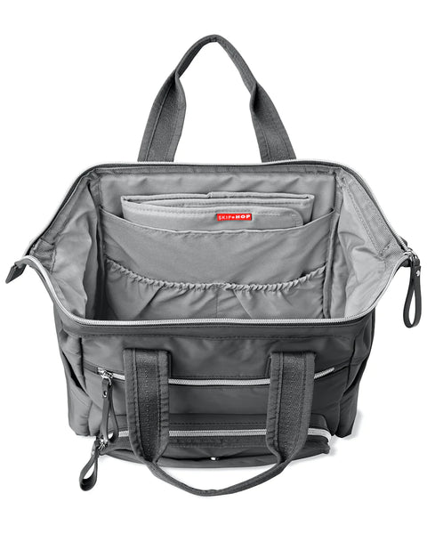 Skip Hop Main Frame Wide Open Backpack - Charcoal