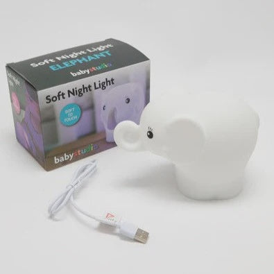 Baby Studio Soft Silicone Night Light - Elephant