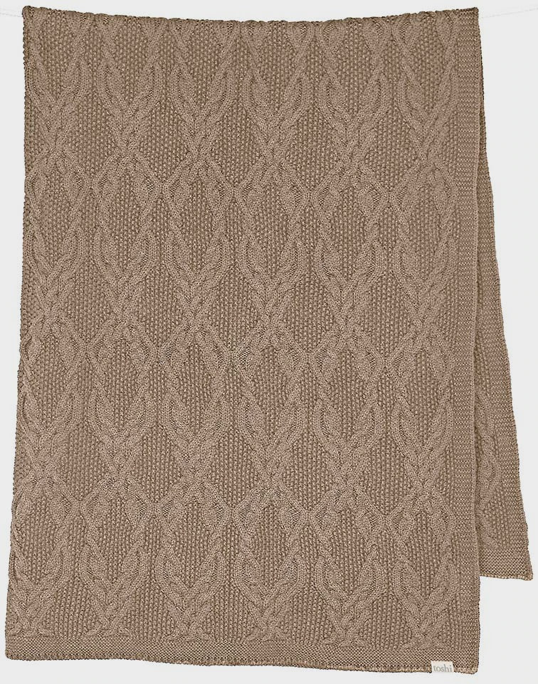 Toshi Organic Blanket Bowie Cocoa Baby Junction