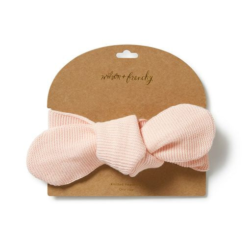 Wilson & Frenchy Knitted Headband - Blush