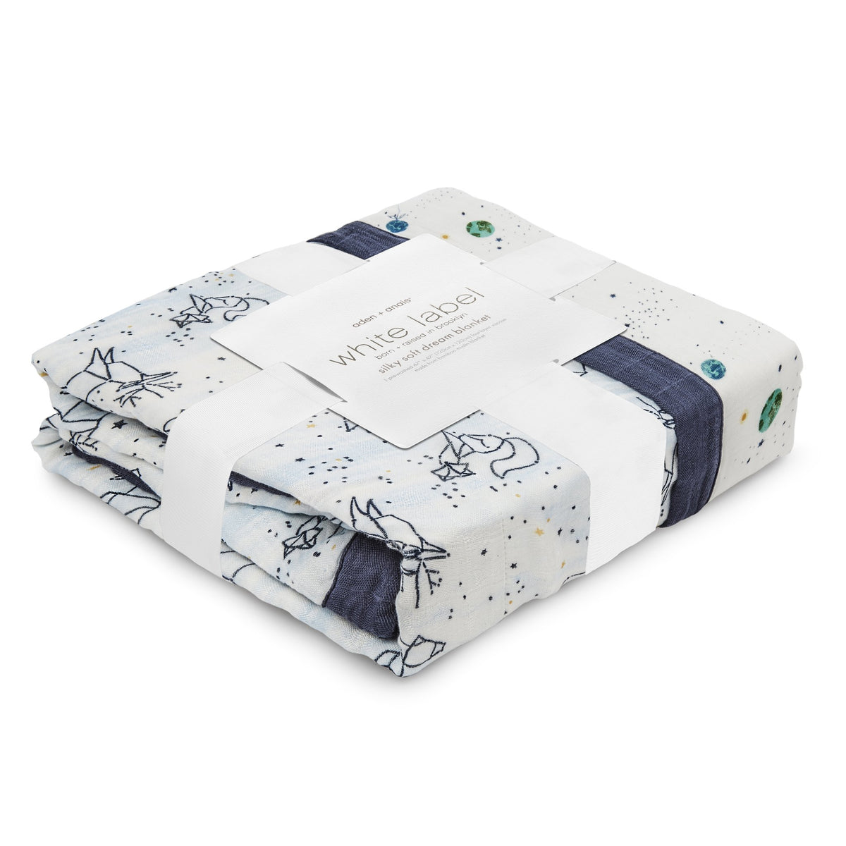 Aden + Anais White Label Silky Soft Dream Blanket Baby Junction