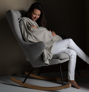 Quax Deluxe Rocking Chair - Sand Grey