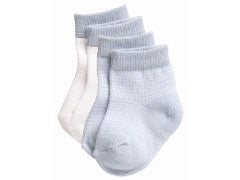 Playette Preemie Socks 2pk - Blue