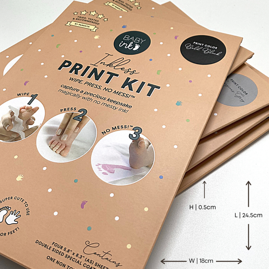 Baby ink print 2024 kit