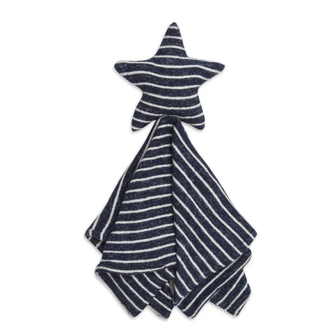 Aden + Anais Snuggle Knit Lovey - Navy Stripe